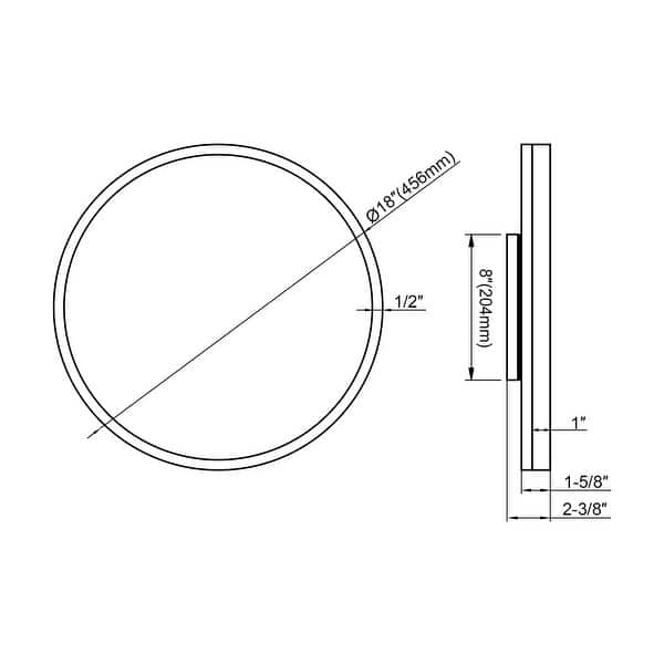 Dowell Lazy Susan 18" Diameter 360 Degree Single Rack Wood On Sale